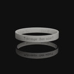 STS silicone bracelet