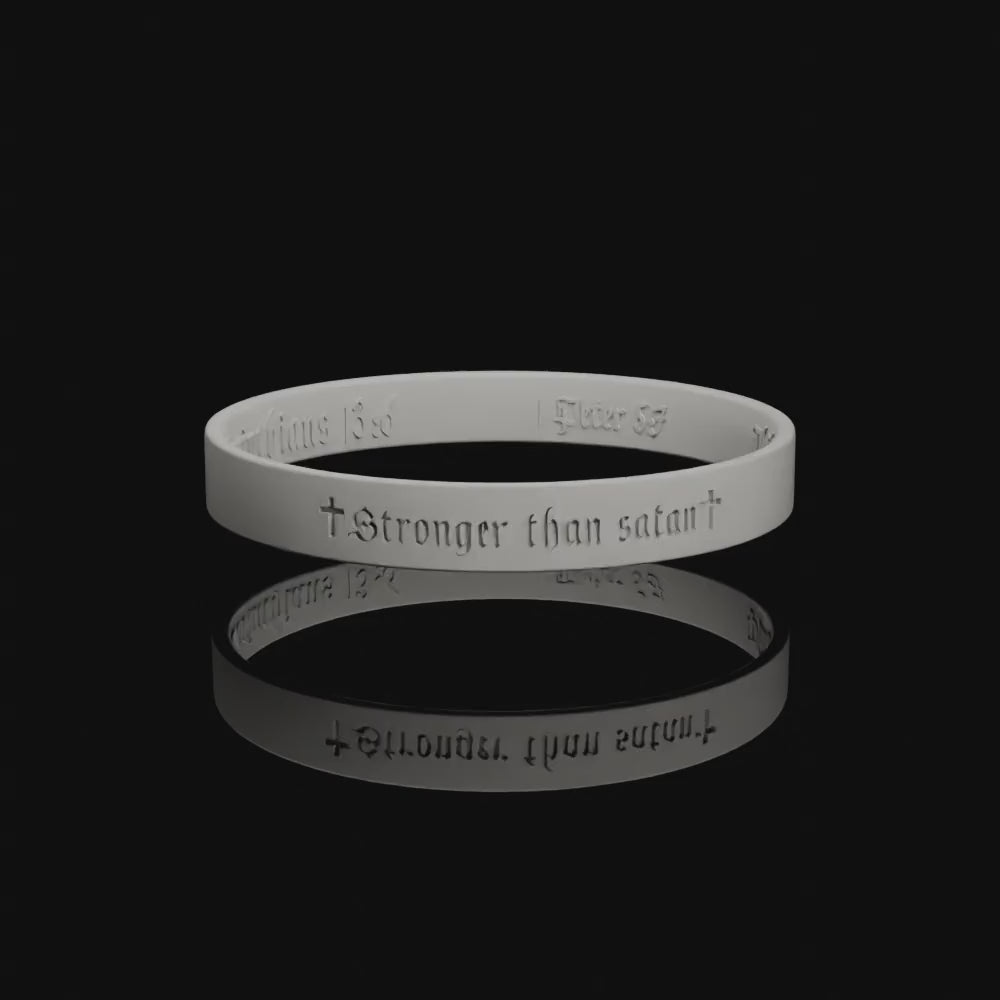 STS silicone bracelet
