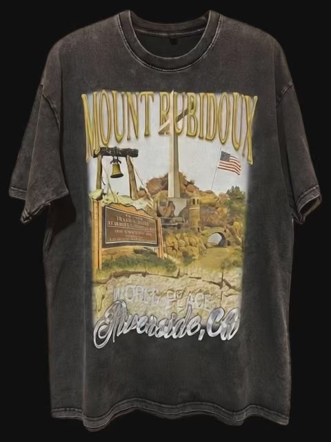 Mount Rubidoux homage t-shirt