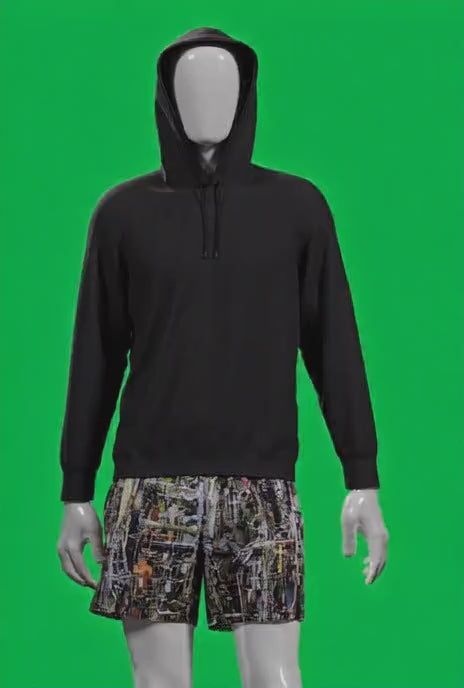 LITHUANIA GODSREAL STS CAMO SHORTS